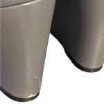  Shoes | Karl Lagerfeld moyen Darci Wedges 8.5 Black Gray w/flaws Photo 4