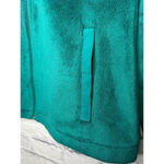 FILA  Sport Fleece Faux Fur Turquoise Green Zip Up Jacket Sz XS Photo 8
