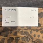 American Eagle  Leopard Print jeans 8 Photo 2