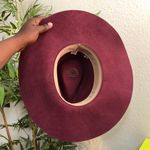 Charlie 1 Horse Highway Felt Western Fedora Hat Cap Cowboy Cowgirl Burgundy Red Photo 2