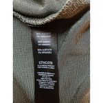 Chico's  Traveler Women's Long Sleeve Cinch Waist Green Blazer Jacket Size Large Photo 8