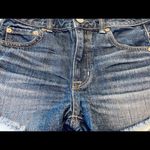 American Eagle AEO Hi-Rise Festival Denim Blue‎ Jean Shorts Size 0 Photo 7