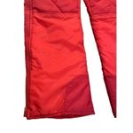 Obermeyer  Vintage Red Ladies Warm-Up retro ski pants size 12 Photo 12