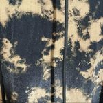 Topshop NEW  Acid Wash Tie Dye Pullover Velvet Hoodie Sweatshirt Size US 4 Small Photo 6