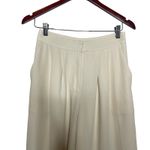 Zimmermann  ivory white polyester  high waist wide leg crop pants sz 1 US S Photo 12