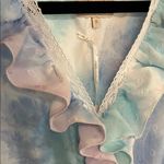 Simply Couture  Sky Blue Lace Dress Photo 3