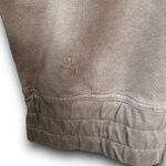 Joy Lab Cropped Sweatshirt Ombre Tie Dye Thumb Holes Gray White Athleisure XL Photo 2