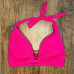 Kona Sol  Pink Tie Back Triangle Bikini Top Photo 3
