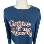 Cold Crush Coffee Is My Blessing Long Sleeve Top Size M Photo 1