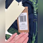 Sugarhill Brighton Lumi Batik Sundress Navy Palm Fronds Viscose Sz 8 Resortwear Green Photo 8