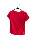 Ralph Lauren  Women's Red Crew Neck T-Shirt Size‎ M Casual Photo 4