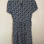 J.Crew Blurred Floral Tiered Mink Dress 00 Blue Photo 3