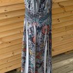 Fresh of LA Paisley Print Stretch Maxi Dress 2X Photo 3