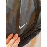 Nike Dri-Fit Heather Tempo Running Shorts Womens S Black Gray DB4487-083 Lined Photo 2