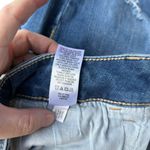 Maurice's distressed skinny jeans with plaid accents XS Photo 4