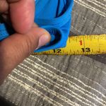 La Blanca  Blue Swimsuit Front Tie Bikini Top ONLY Size Small EUC #1920 Photo 6