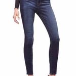 Good American Good Legs Hi-Rise Dark Wash in BLUE183 Skinny Leg Jeans Photo 0