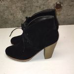Talbots NWOT Heeled suede desert boots black 7.5m Photo 3