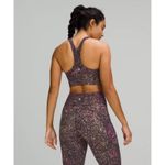 Lululemon | Wunder Under Train Longline Sports Bra Topography Multi Size 8 Photo 2