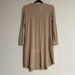 Kindred Bravely Riley Ribbed Bamboo Maternity & Nursing Nightgown Size Small Pink Photo 4