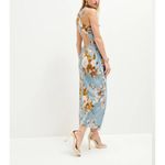 Reformation Casette Silk Dress in Serene Sz.10 NWT Preppy Bohemian Party Wedding Photo 8