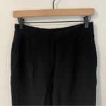 Boden Black Pleated Front Pull On Slim Straight Leg Trousers Contemporary‎ 8P Photo 1