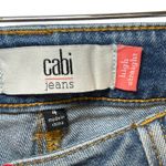CAbi  Jeans Women High Straight Leg Blue Wash Denim Staple Jeans Classic Size 4 Photo 1