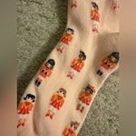 American Eagle Aerie  AE Red Pink Christmas Graphic Women’s Crew Socks Set Photo 8