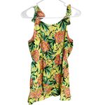Farm Rio NWT Anthropologie Ruffled Floral Tank Size XS Tropical Resort Wear Photo 1