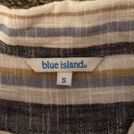 Blue Island Striped Dress Photo 2