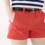 J.Crew  Red and White Striped Chino Pants Photo 0