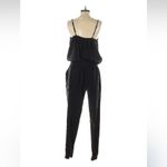 Gypsy 05  Revolve 100% Silk Jumpsuit Size Medium Black Photo 1