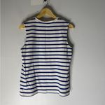 Everlane  THE PREMIUM WEIGHT BLUE/WHITE STRIPE MUSCLE TEE TANK TOP SMALL Photo 1