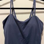 Halara NWT  Navy Blue athletic Sleeveless Dress. Easy peasy. Pocket size S Photo 5