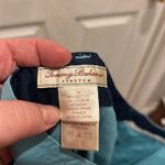 Tommy Bahama Women's Teal Stretch Cotton Capri Pants Size 14 Resortwear Beach Photo 5