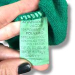 FOR HER PARIS Lana Wool Green Italian Boutique Boat Neck Quarter Photo 5