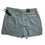 BLANK NYC  Women's Cut Out Pockets High Waist Raw Hem Denim Shorts Size 30‎ Photo 6