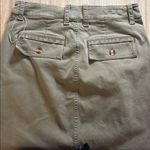 Favorite Daughter Sadie Utility Skirt Size 30 Maxi Slit Olive Green Gray Photo 6