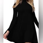 The royal standard mock neck Chic Black Long Sleeve Dress Size M Photo 0