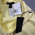 Forever 21 NWT  Leggings M Womens Yellow Long Pistachio Ribbed Seamless Stretch Photo 2