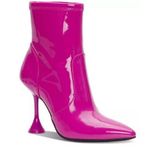 INC  Womens Ibrina Pink Patent Booties Ankle Boots Shoes 6 Medium (B,M) BHFO 7220 Photo 0