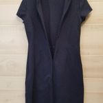 Brooks Brothers {6}  Embroidered Floral Shift Dress Deep Navy Photo 2