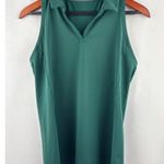 Baleaf Womens Sleeveless Collared Golf Tank Top Green Racerback Size M Photo 1