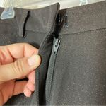 City Girl Nancy Bolen Sparkle Brown Pleated Straight Leg High Rise Slacks Pants Size 6 Photo 4