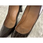 Salvatore Ferragamo  brown patent leather pumps Shoes sz 8 Photo 7