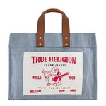 True Religion  Women’s Large Denim Tote Photo 0