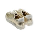 Birdies HTF:  𐦖 The Cardinal Luxe Metallic Leather Sneaker 𐦖 Mica [Gold] 𐦖 7.5 Photo 6