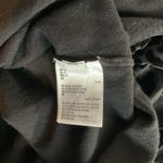 INC. International Concepts Medium Velvet Burnout Bell Sleeve Black Wrap Tie Top Photo 6