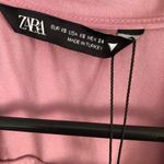 ZARA satin effect wrap dress Sz XS Photo 6