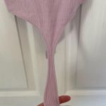 Abercrombie & Fitch Women’s Bodysuit Soft A&F Ribbed Sleeveless Polo Pink Size M Photo 6